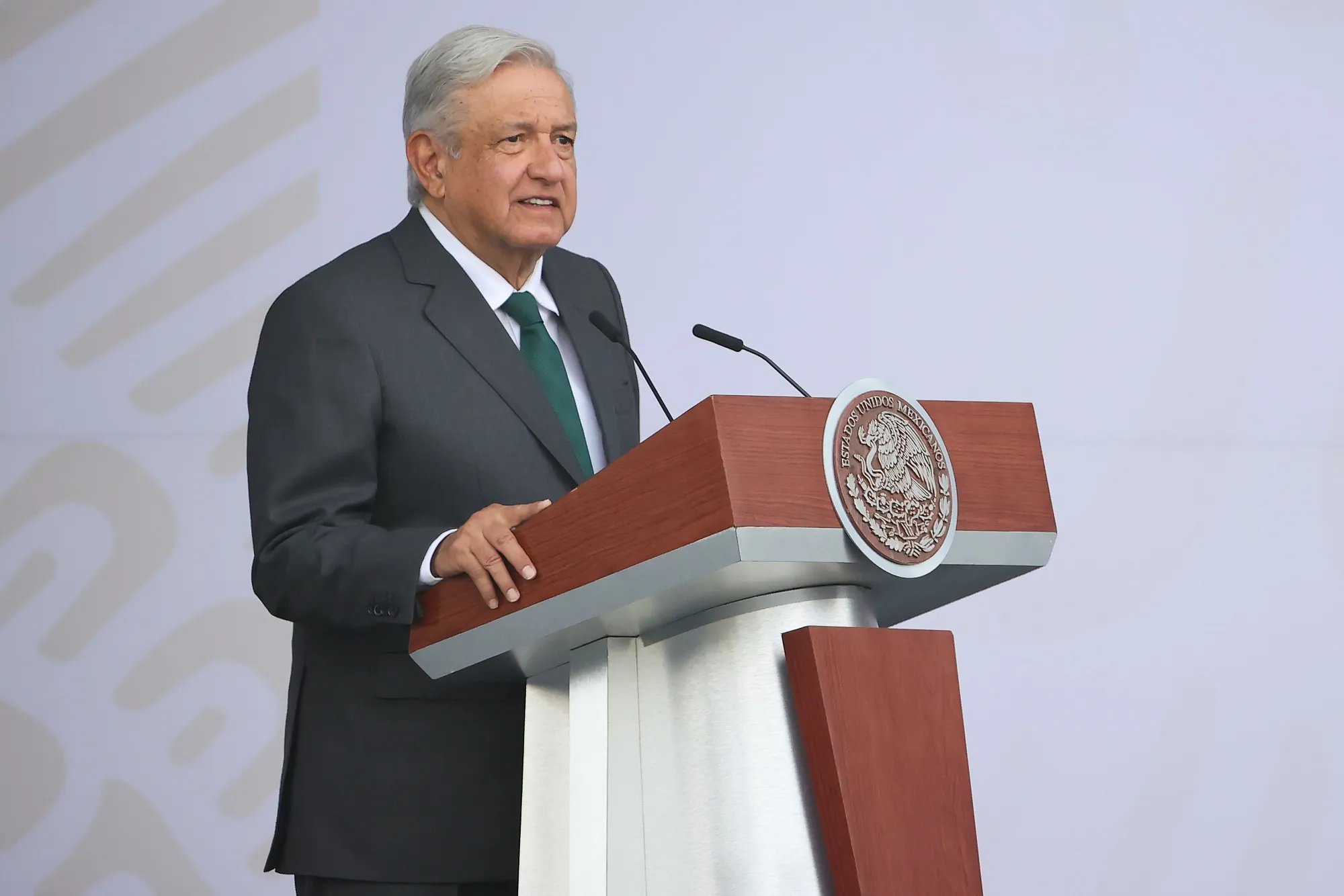 President of Mexico Andres Manuel Lopez Obrador