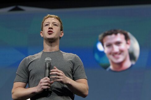 Facebook Inc. Chief Executive Officer Mark Zuckerberg