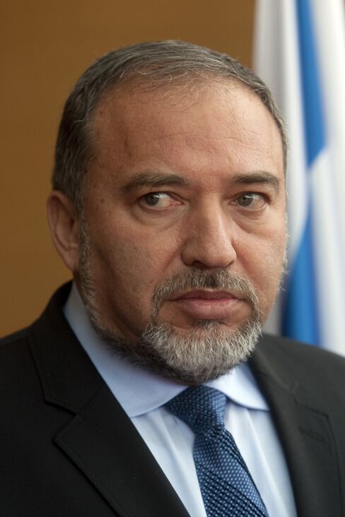 Israeli Foreign Minister Avigdor Lieberman