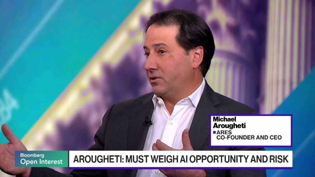 Ares Is Well-Hedged Against AI Change, Arougheti Says Ares Is Well-Hedged Against AI Change, Arougheti Says
