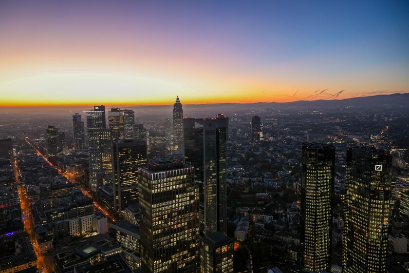 Frankfurt City Skyline