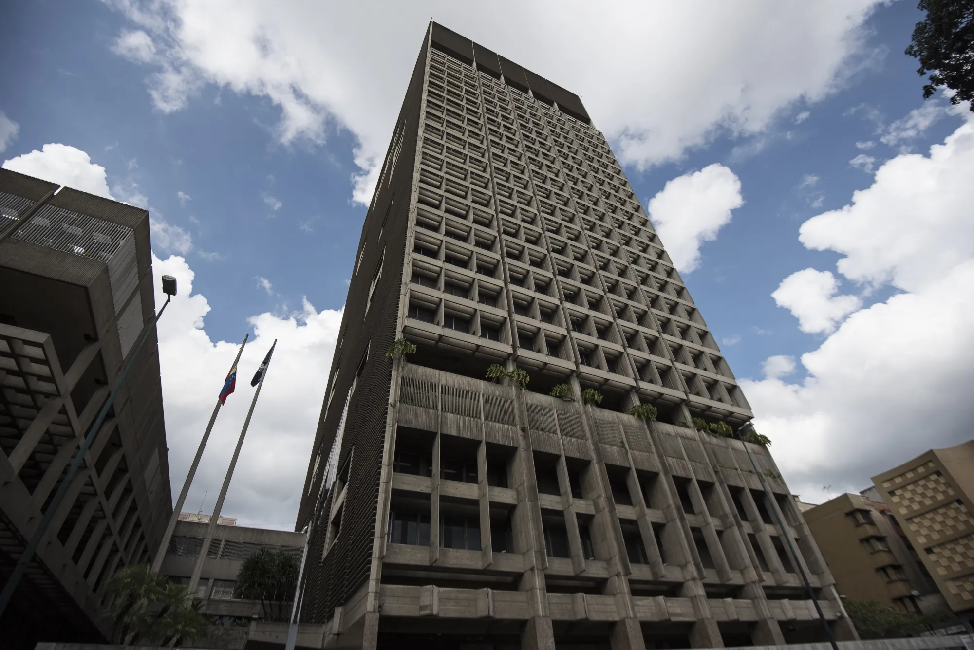 The Central Bank of Venezuela in Caracas.