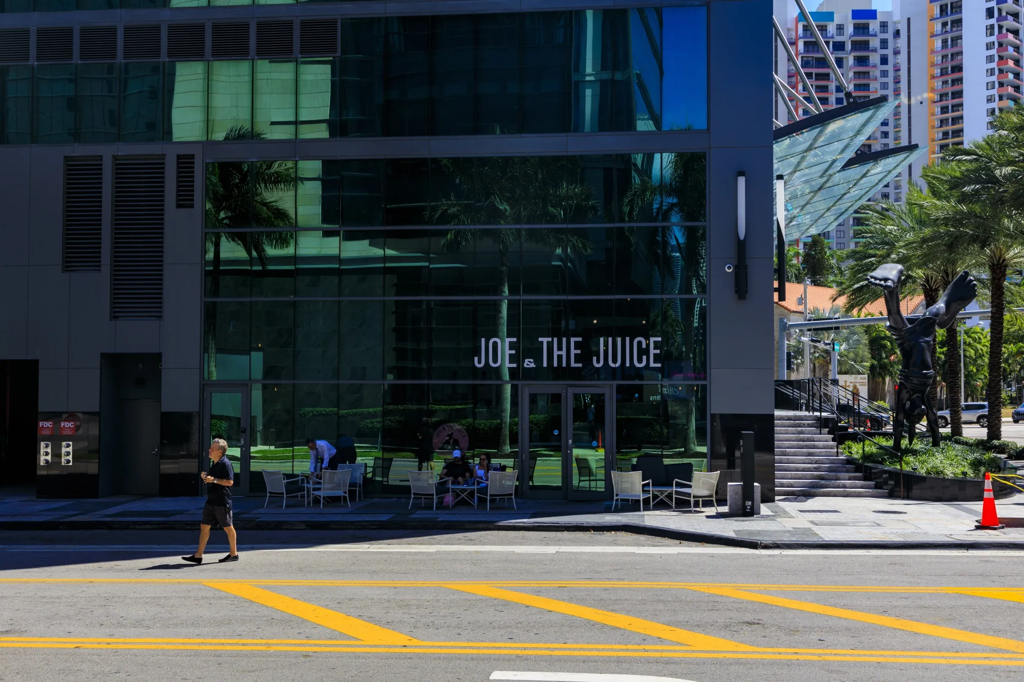 A Joe & The Juice location in Miami, Florida.