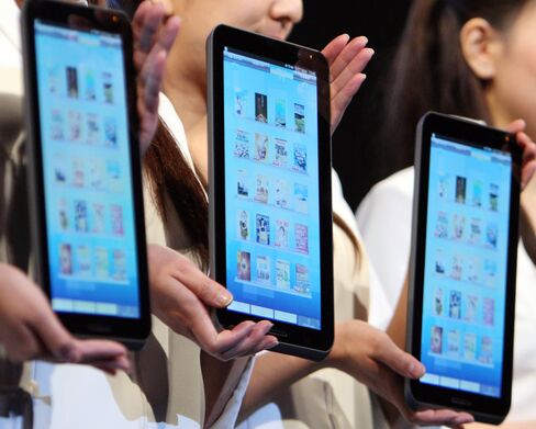 Sharp May Sell Galapagos in Europe, China to Challenge IPad