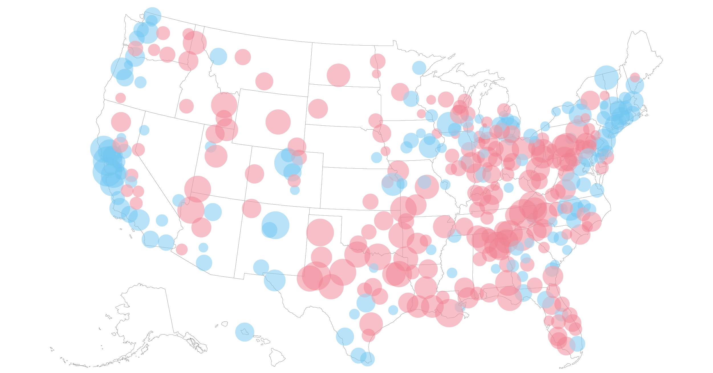 In Changing U.S. Electorate, Race and Education Remain Stark Dividing Lines