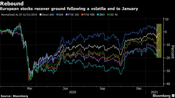 European Stocks Advance as Stimulus Bets Boost Cyclical Sectors