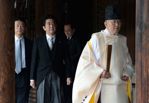 Japanese Prime Minister Shinzo Abe