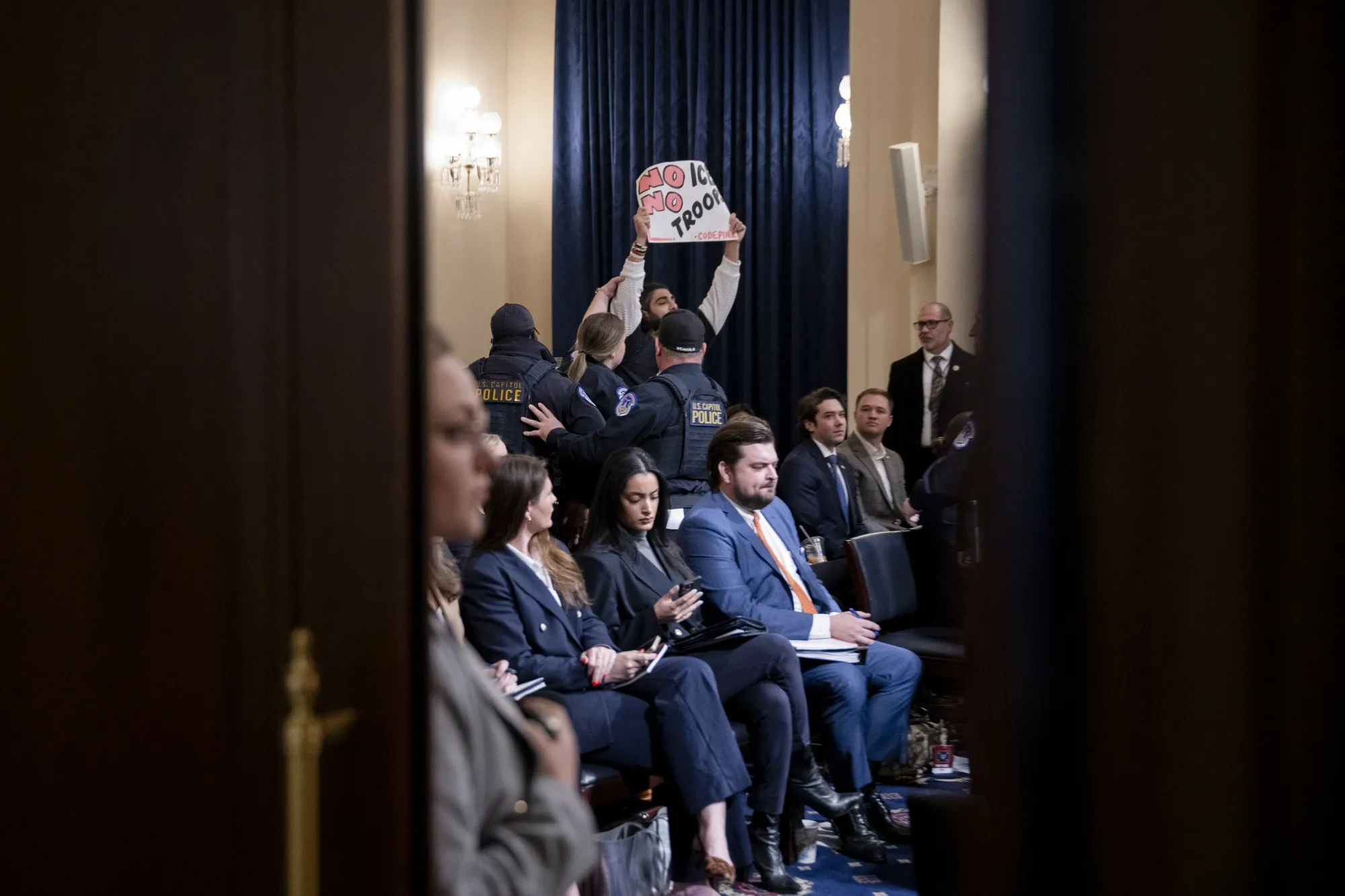 Noem Faces Fury Over Deportations During Fiery House Hearing - Bloomberg