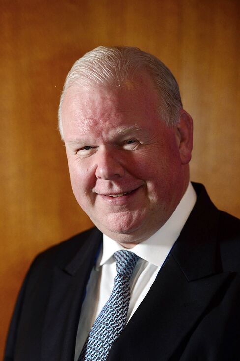 Michael "Mike" Smith, outgoing chief executive officer of ANZ.
