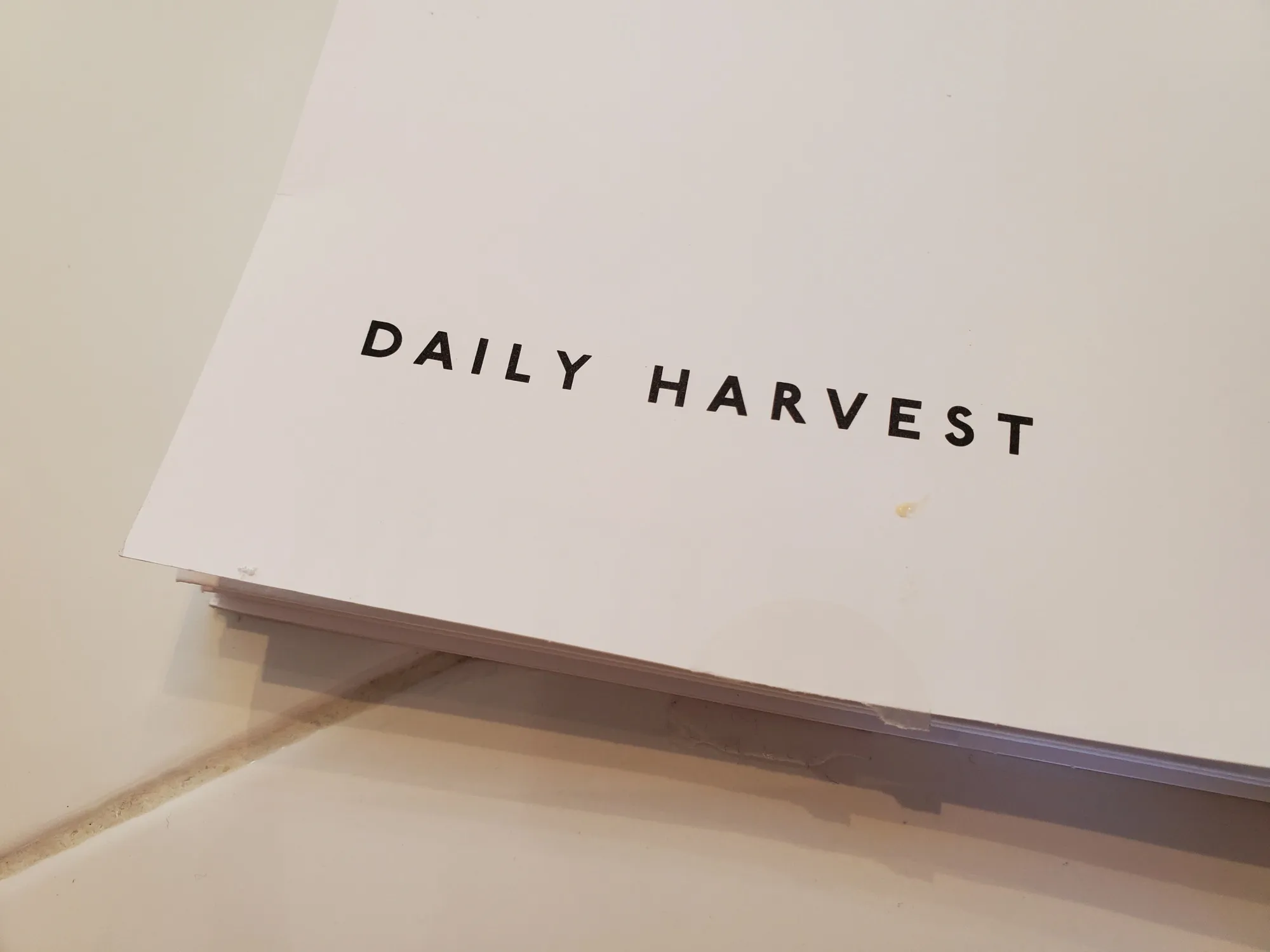 Daily Harvest delivers prepackaged meals.