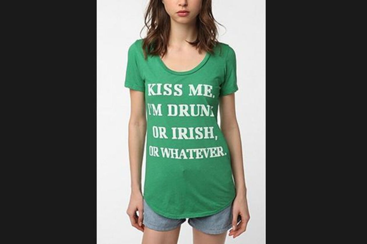 T843 - Irish Girl Funny Offensive Unisex T-Shirt