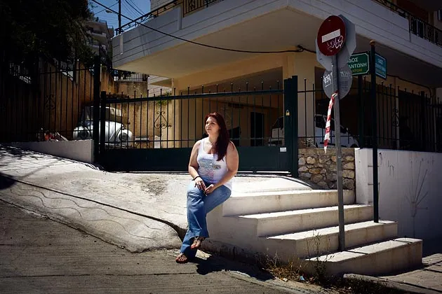 Tina Stratigaki, jobless and searching for work in Greece since January 2013