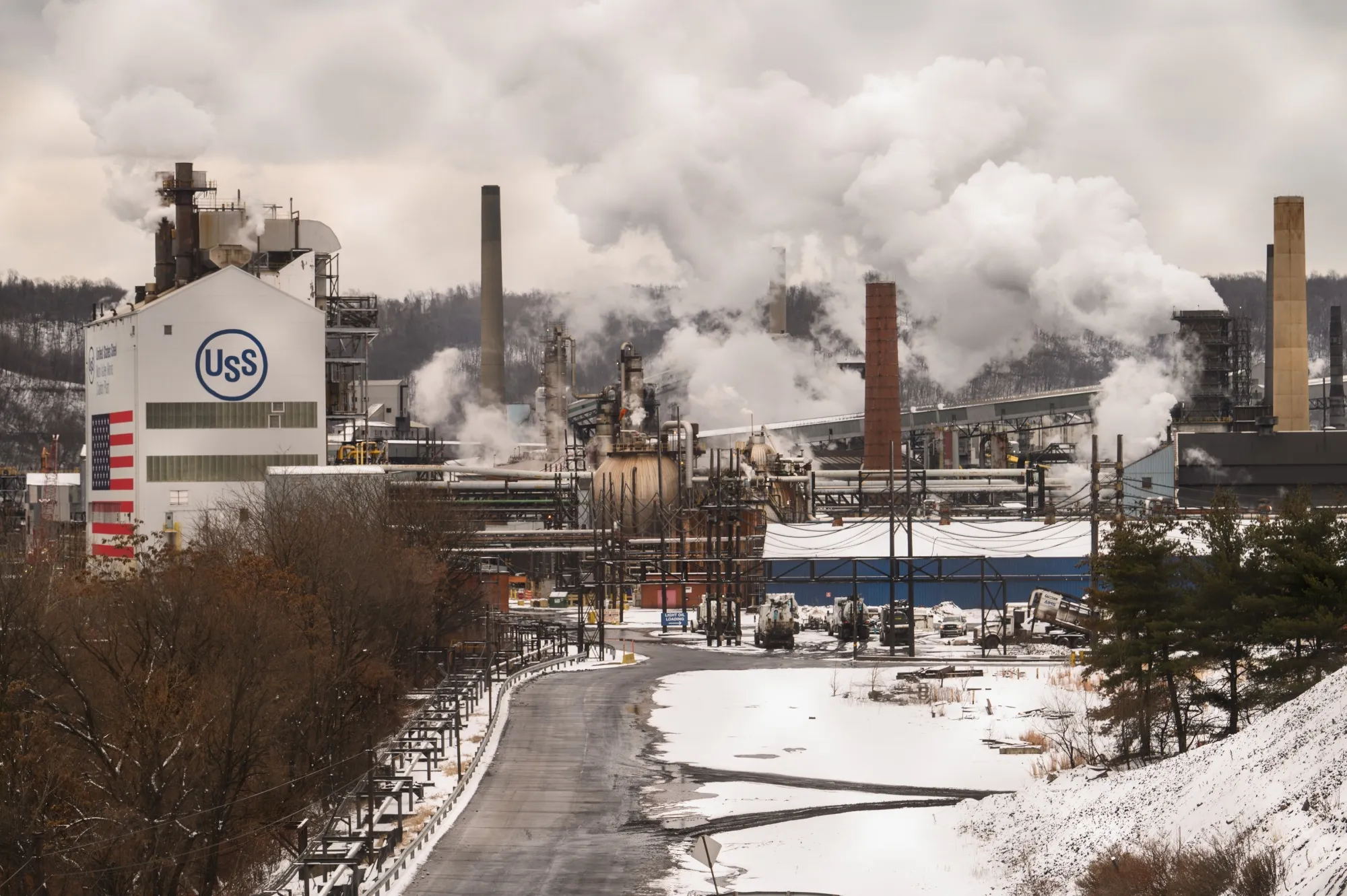 The United States Steel Corp. Clairton Coke Works in Clairton, Penn., in December. 