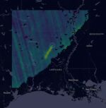 relates to Louisiana Investigates Massive Methane Cloud Seen From Space