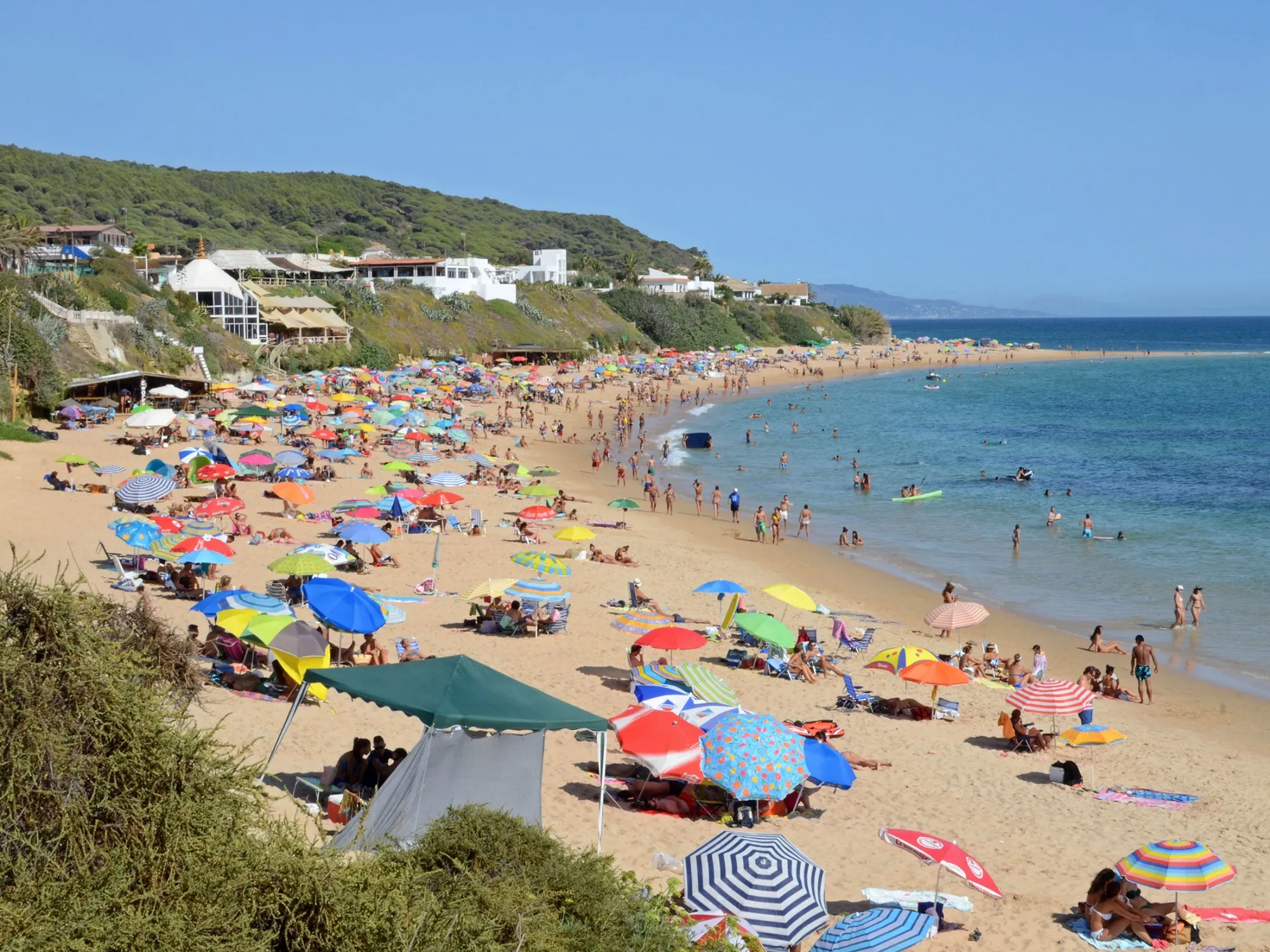 When the beaches in Cadiz begin to fill, its an opportunity for workers to find full-time employment.