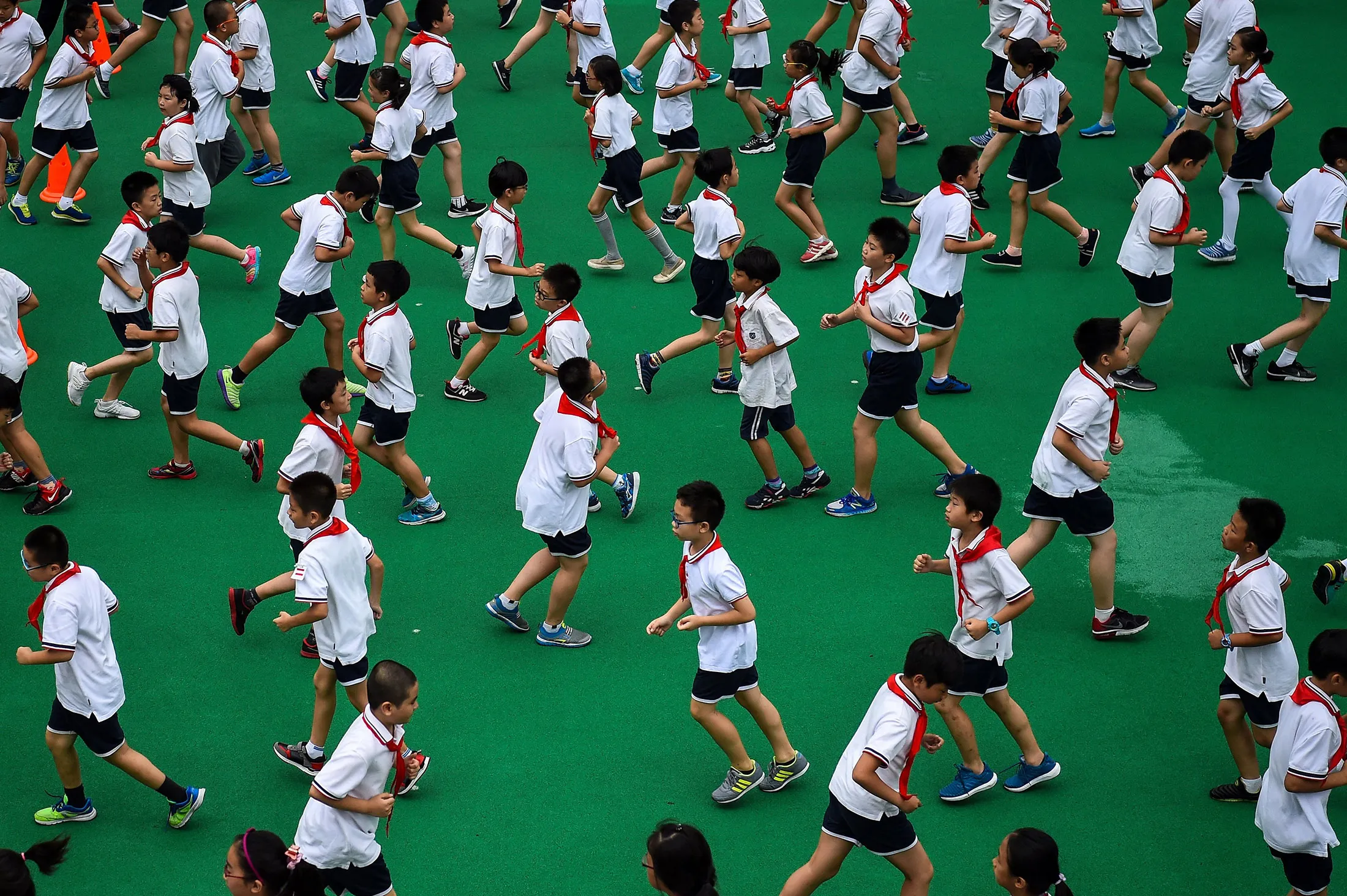CHINA-EDUCATION-SCHOOL-CHILDREN