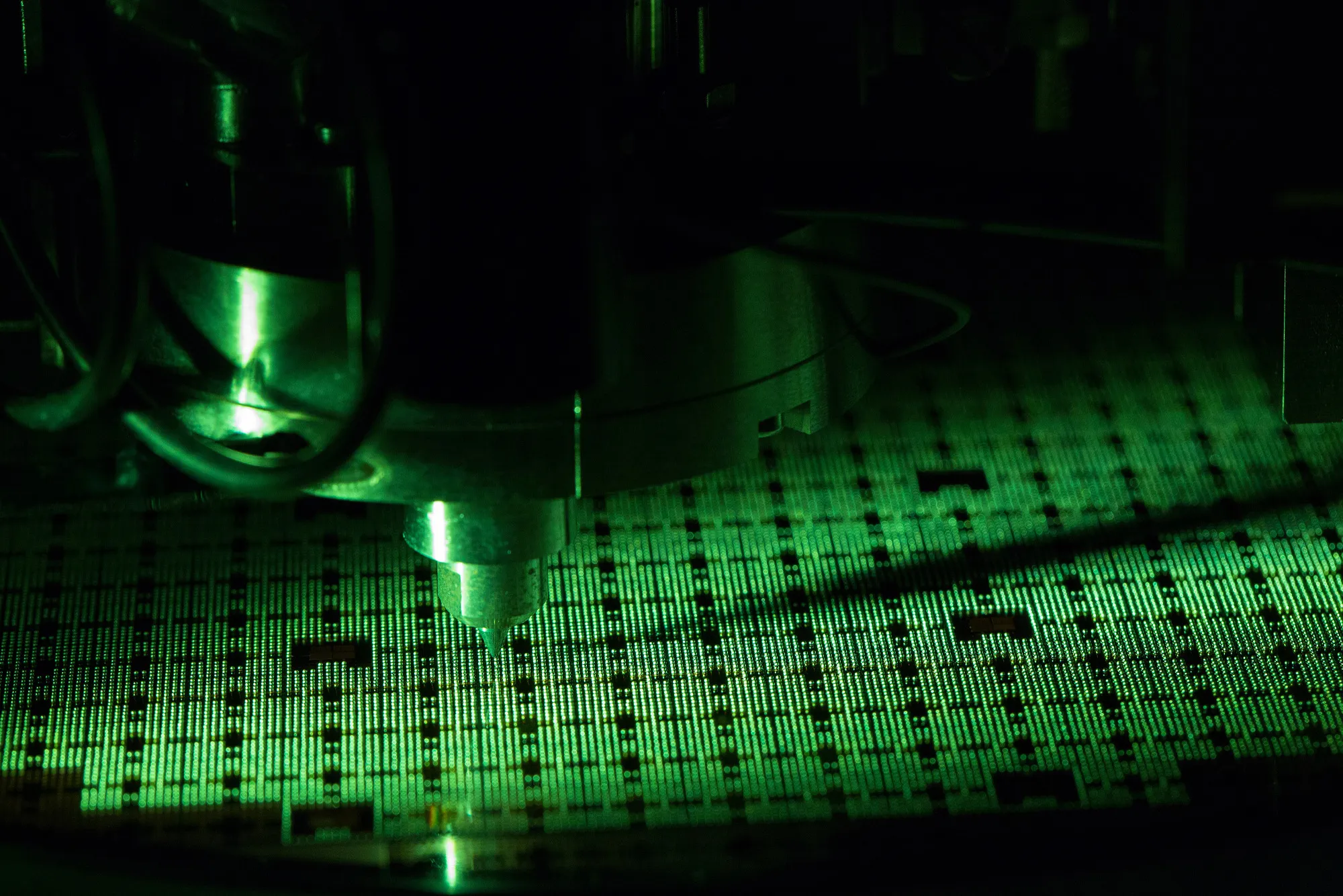 High-tech Sensor And Semiconductor Manufacture At Infineon Technologies AG Factory And Clean Rooms