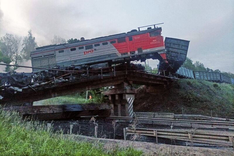 Russia Train Derailment