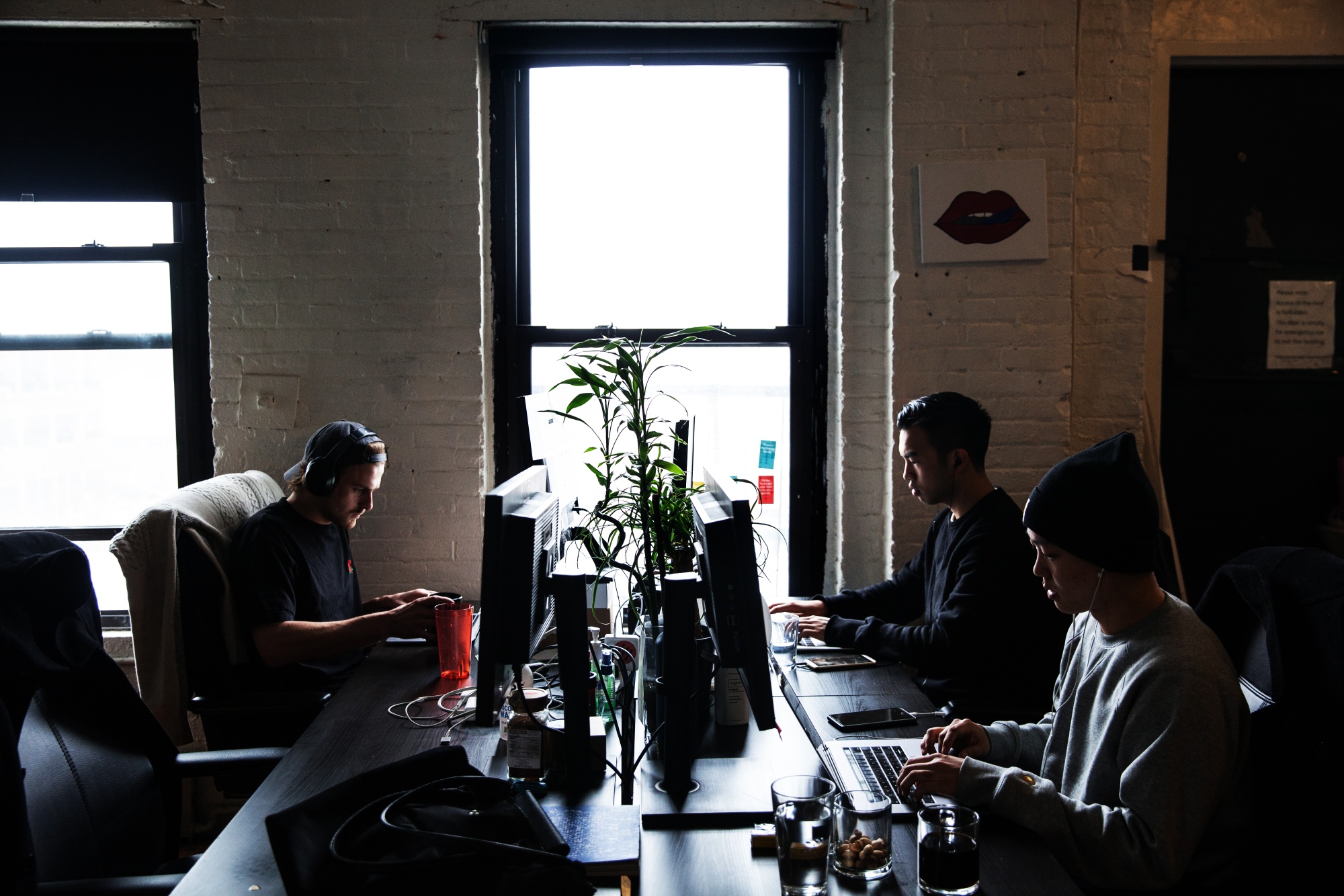 Employees at ConsenSys in Brooklyn