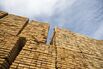 Operations At A Groupe Crete Inc. Lumber Yard As Lumber Futures Rise