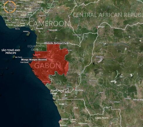 MAP: Gabon