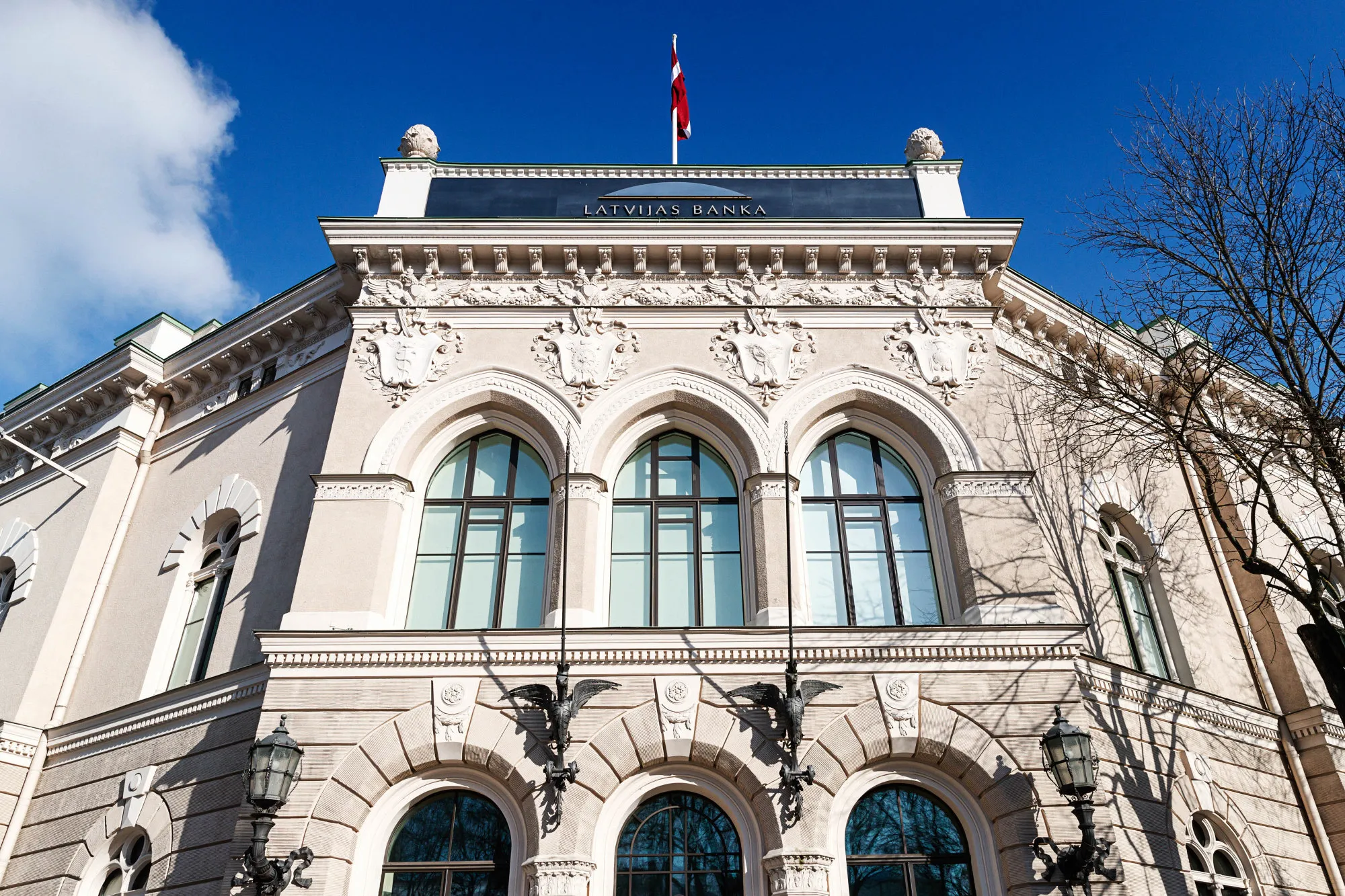 Latvia's central bank.