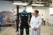 Humanoid 'RoBee' Robot Demonstration Takes Place At Restoration School In Italy