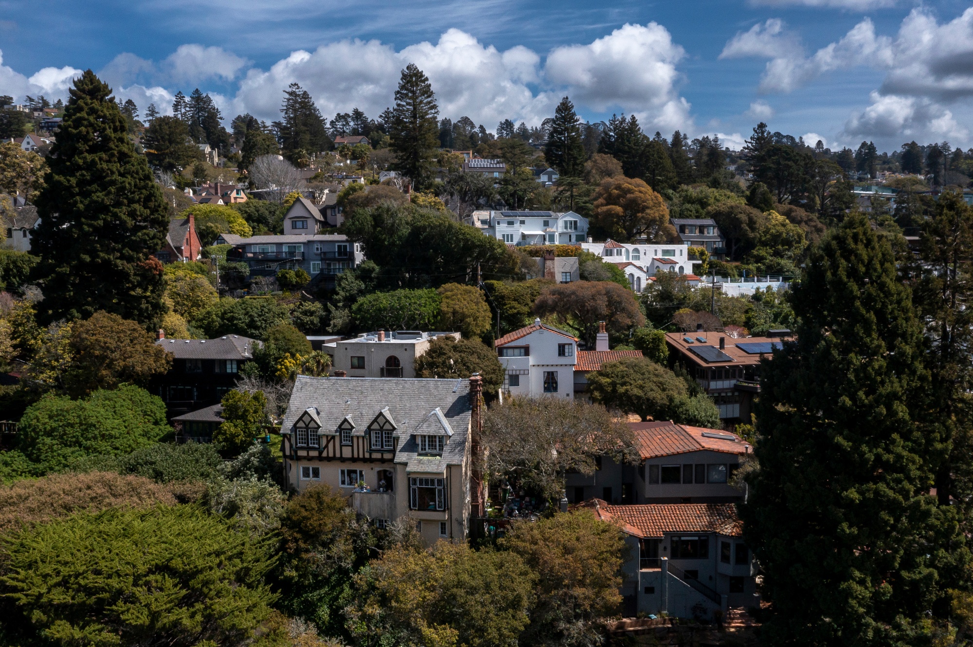 Homes in Berkeley, California.