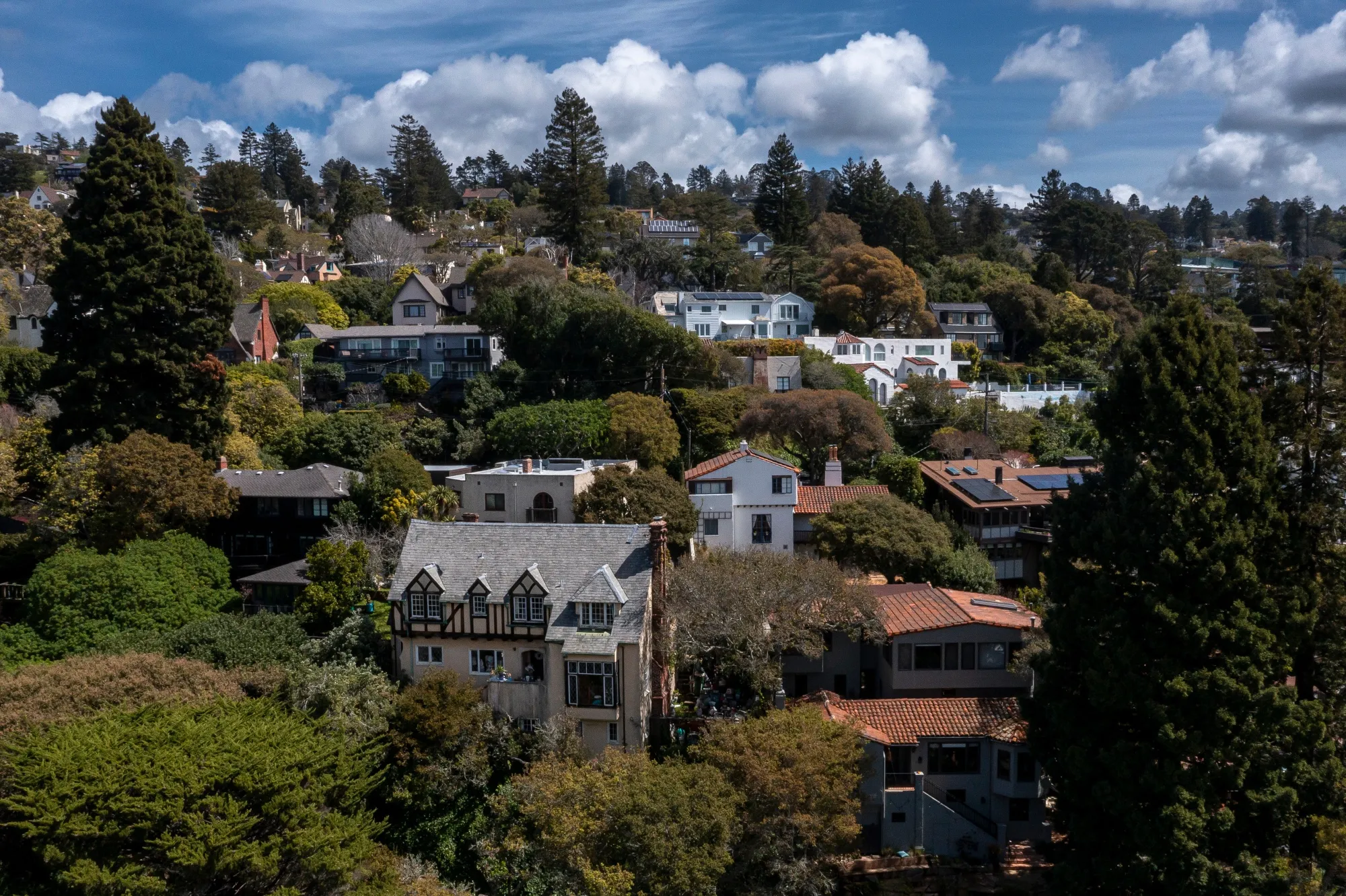 Homes in Berkeley, California.