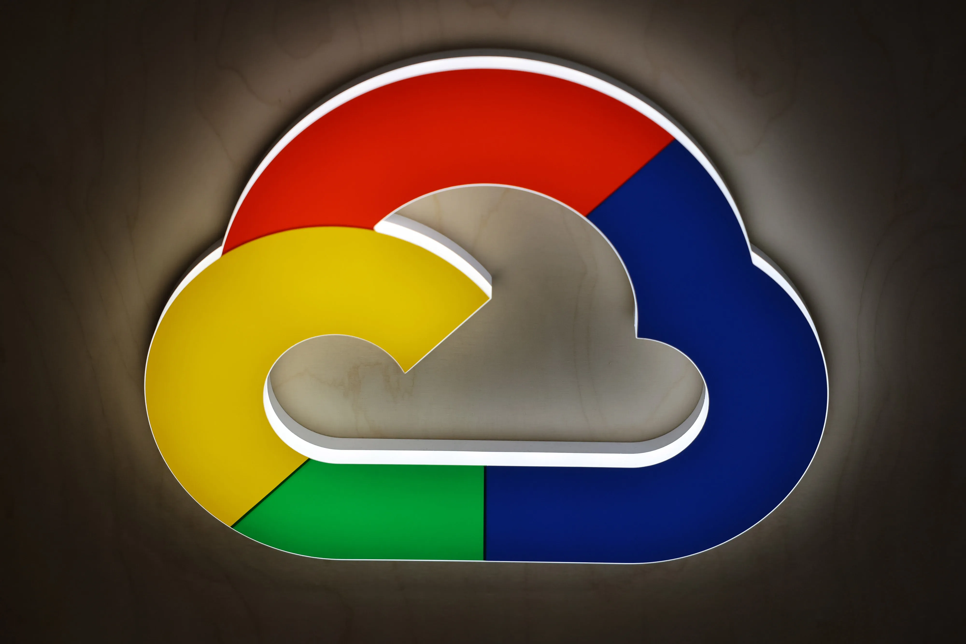 A Google Cloud logo. The company kicked&nbsp;off its annual cloud computing conference in Las Vegas on Tuesday.&nbsp;