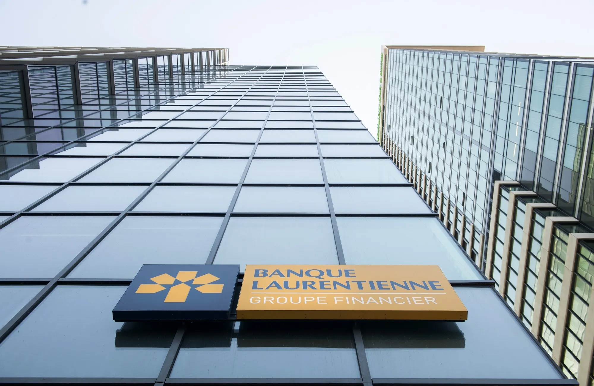 A Laurentian Bank branch in Montreal, Quebec, Canada.