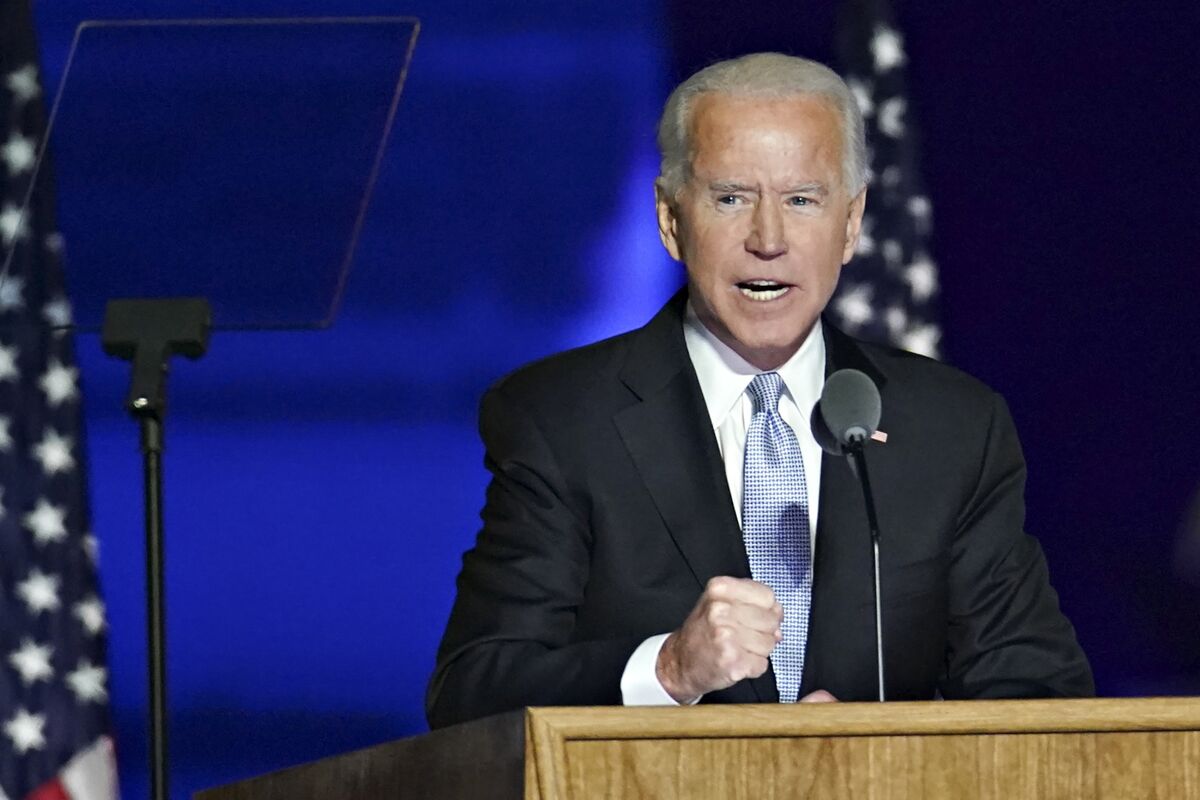 Biden Calls for Unity, Tolerance as Trump Refuses to Concede - Bloomberg