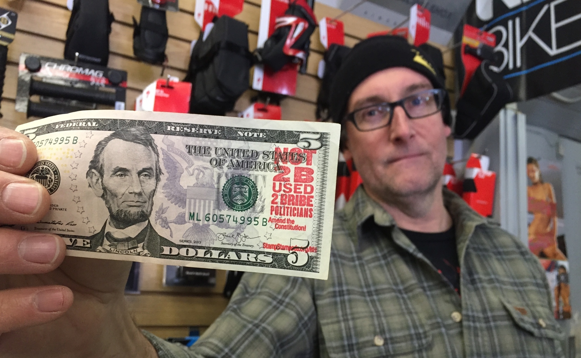 Tri-City Bicycles owner Mark Traeger stands in his shop in Rochester, New Hampshire, on Feb. 6, 2016.
