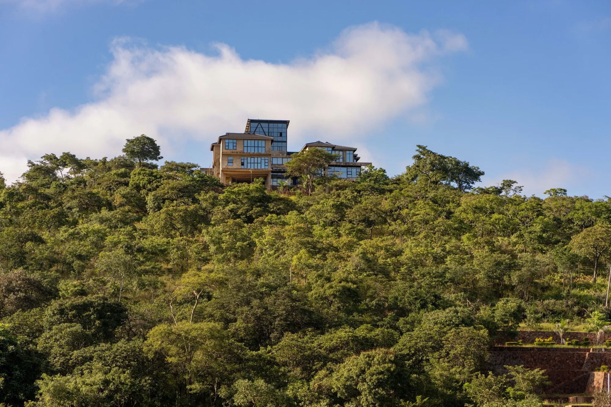 A house in Chishawasha Hills, a high-end residential suburb in Harare, Zimbabwe.