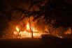 Firefighters Battle The Shady Fire In Sonoma County 