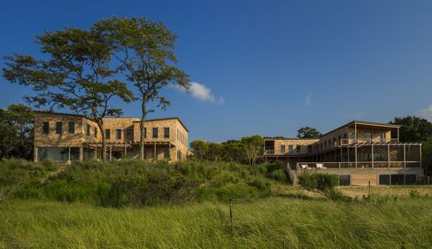 A beach house on the South Fork of Long Island.