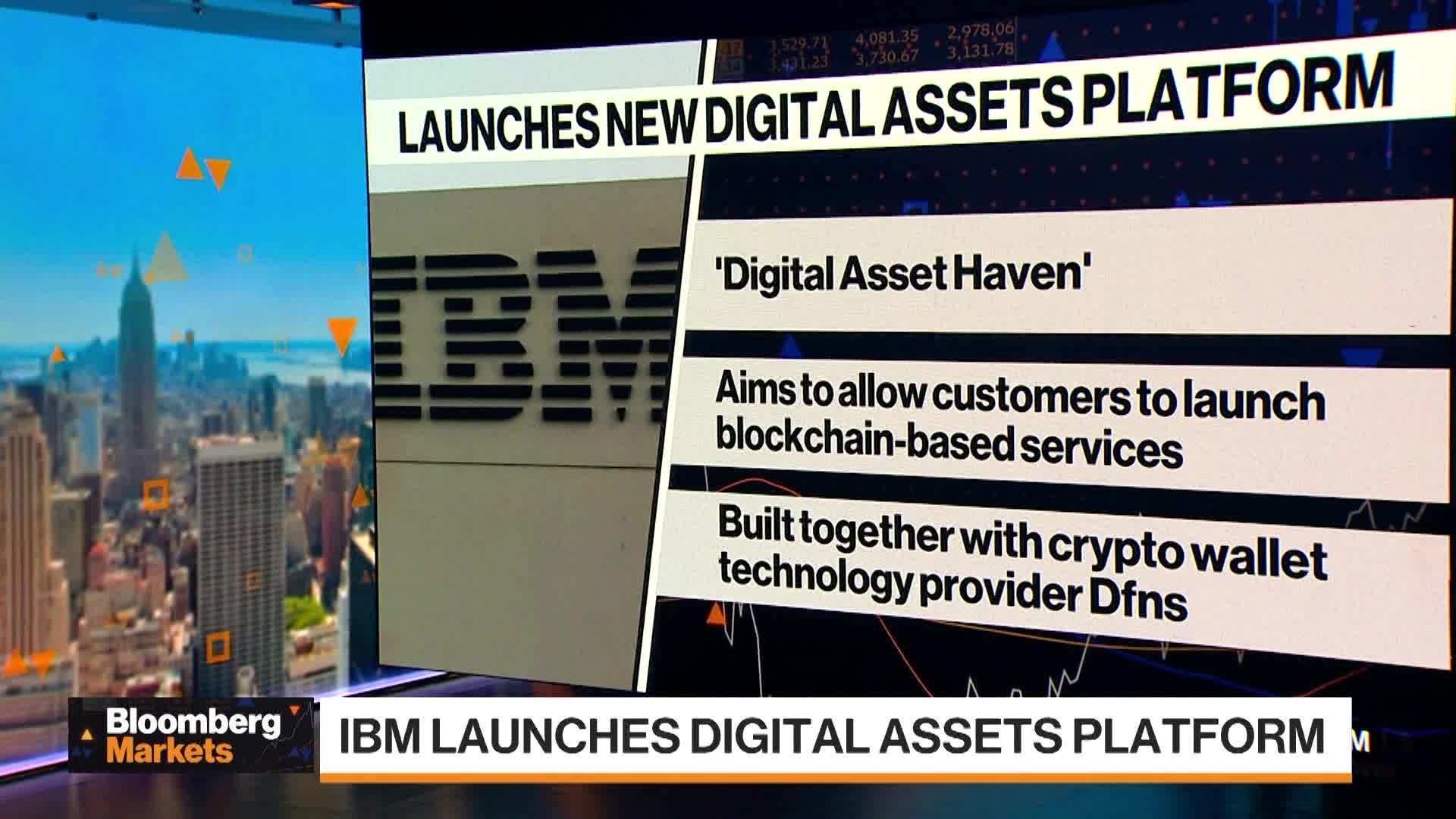 IBM Launches Digital Assets Platform as Crypto Activity Jumps - Bloomberg