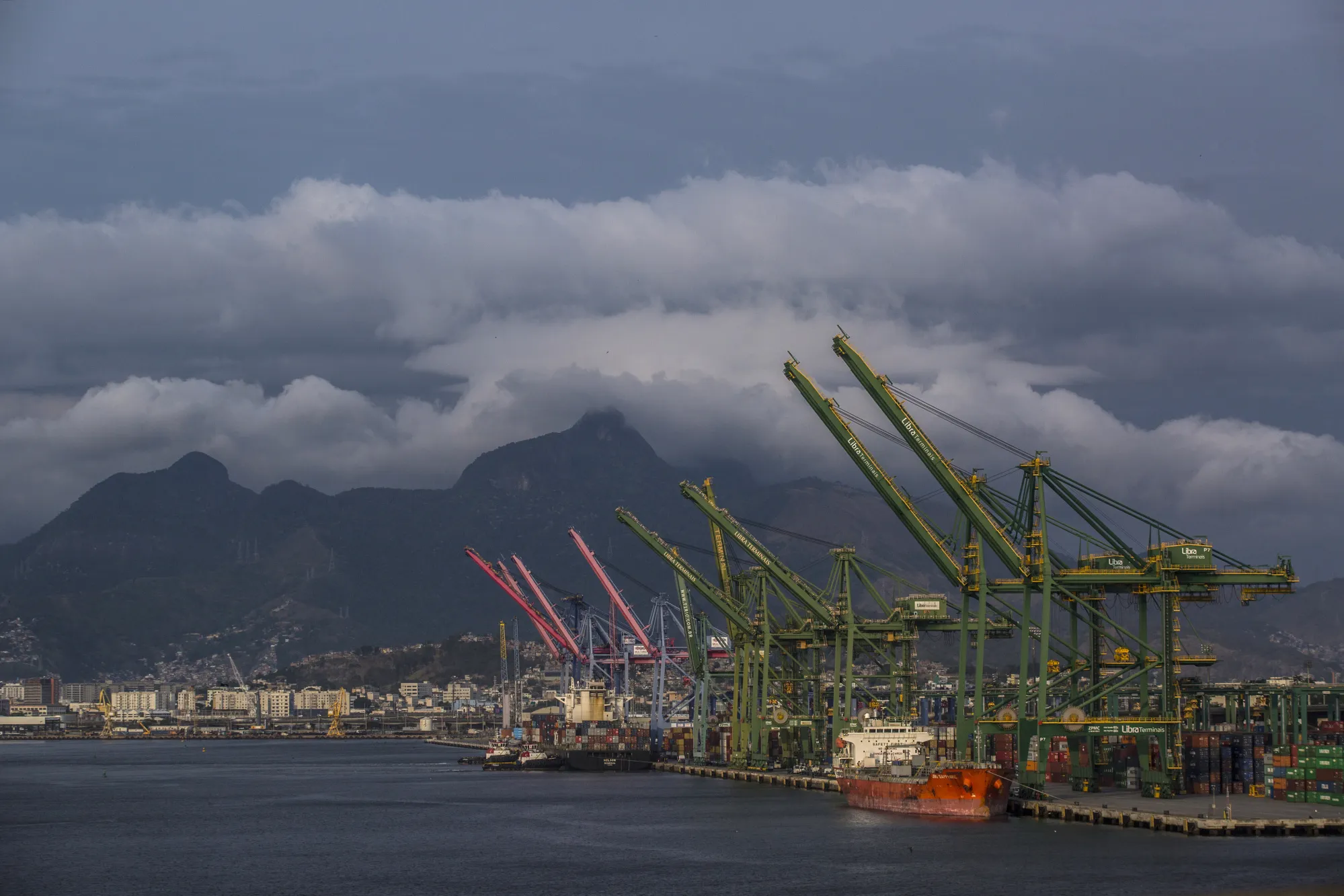 The Port of Rio de Janeiro in Rio de Janeiro, Brazil.