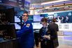 Trading At The NYSE As S&P 500 Hits 5,500 After Encouraging Economic Data