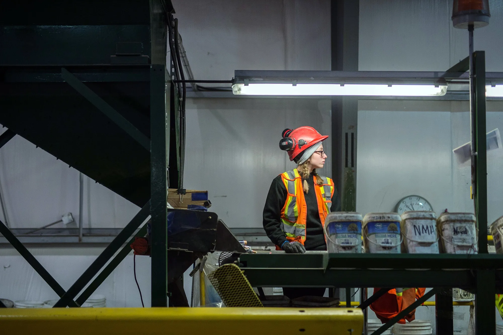 Inside The Raw Materials Co. Facility