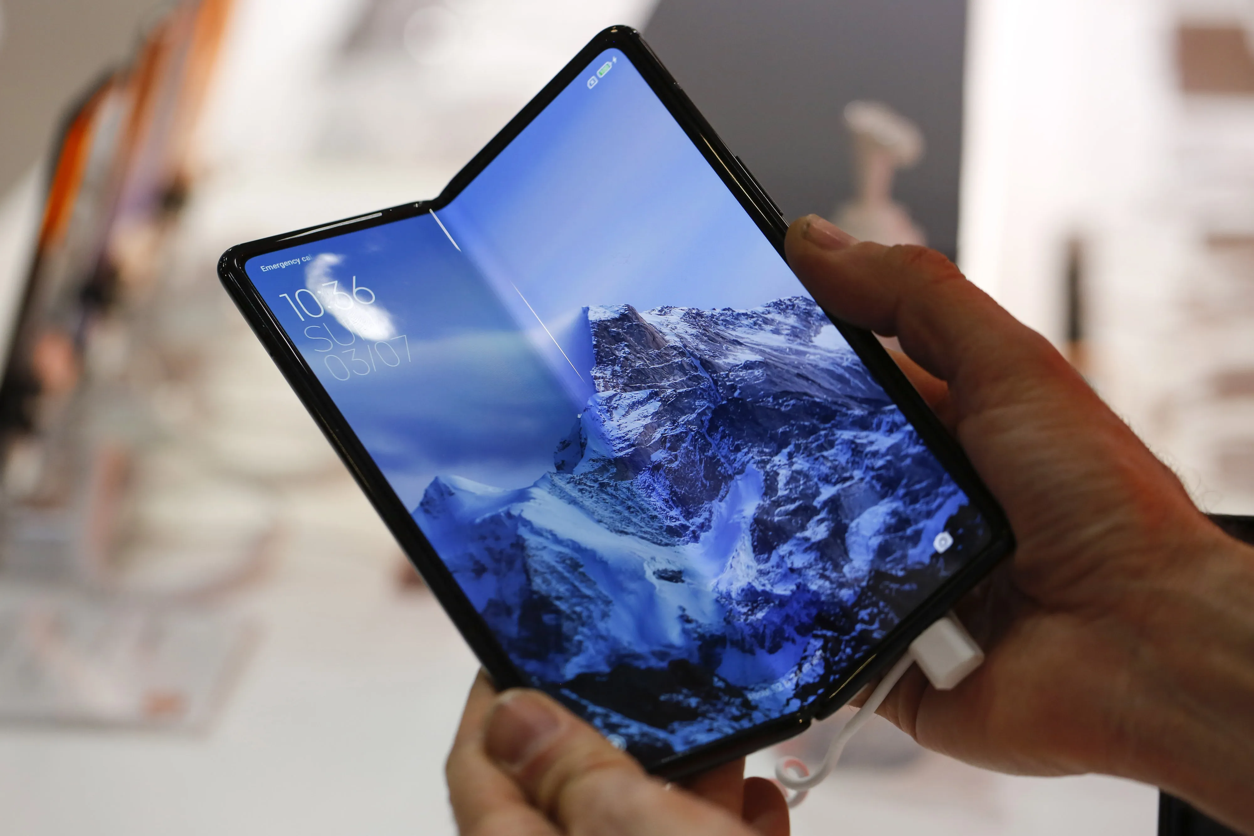 Xiaomi Mi Mix Fold foldable smartphone.