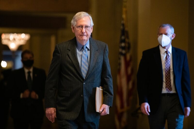 Senate Minority Leader Mitch McConnell