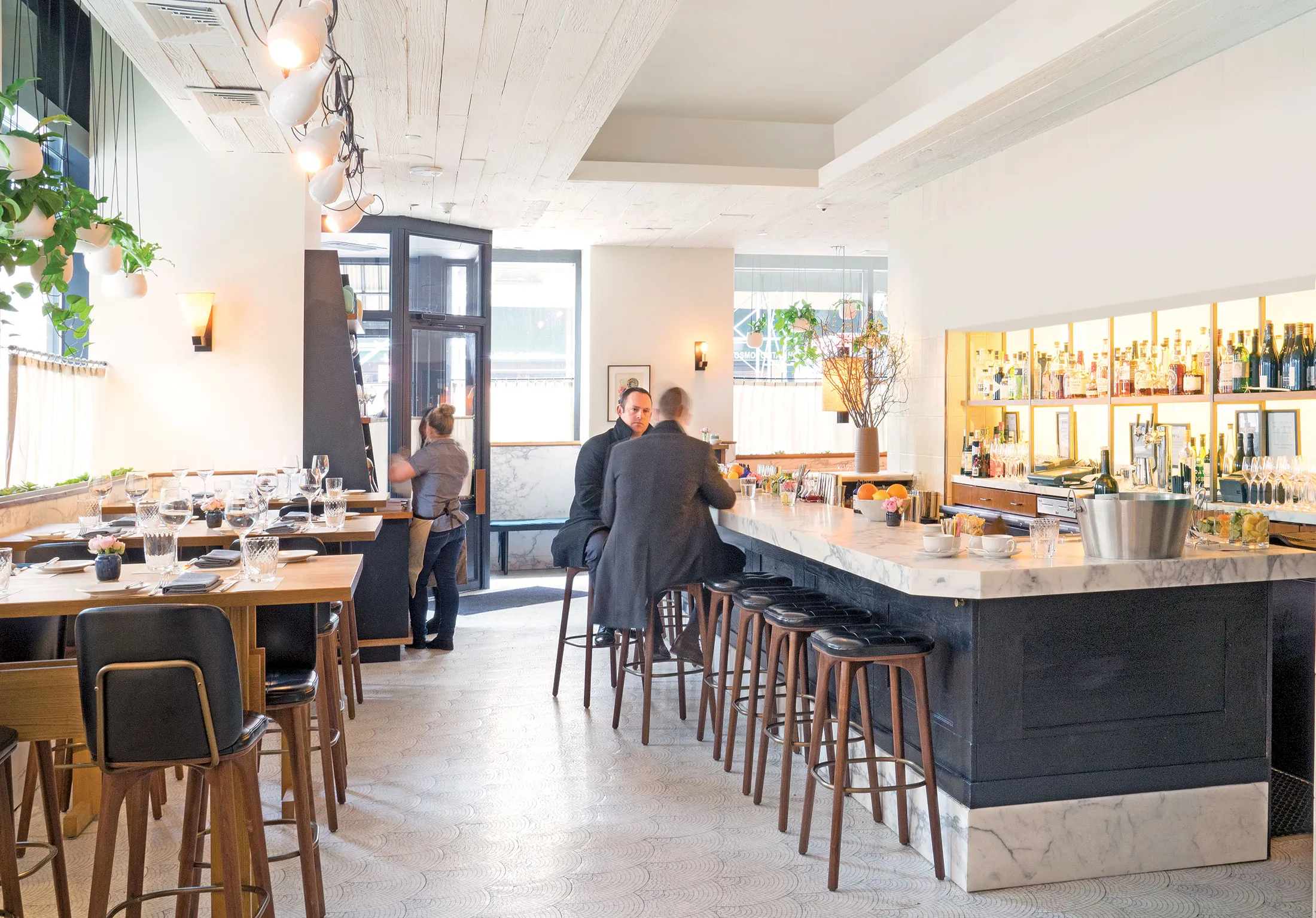 Chef Andrew Carmellini’s newest restaurant, Little Park.

