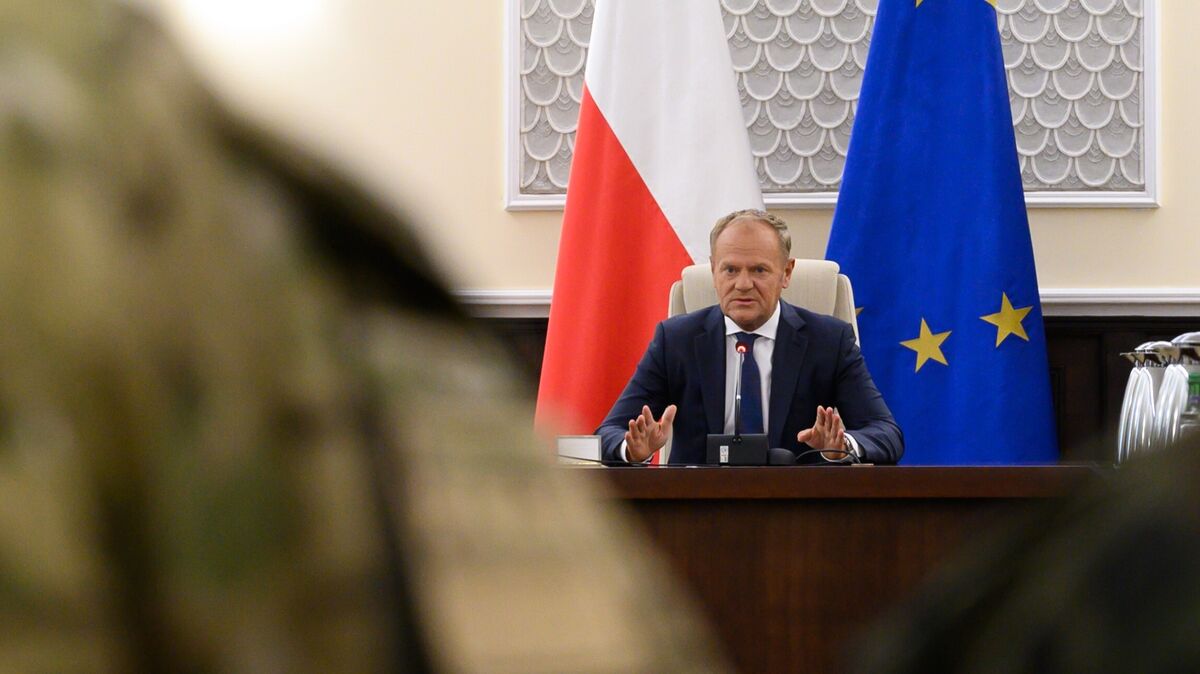 Russian Drones ‘Violated’ Polish Airspace, PM Tusk Says Russian Drones ‘Violated’ Polish Airspace, PM Tusk Says