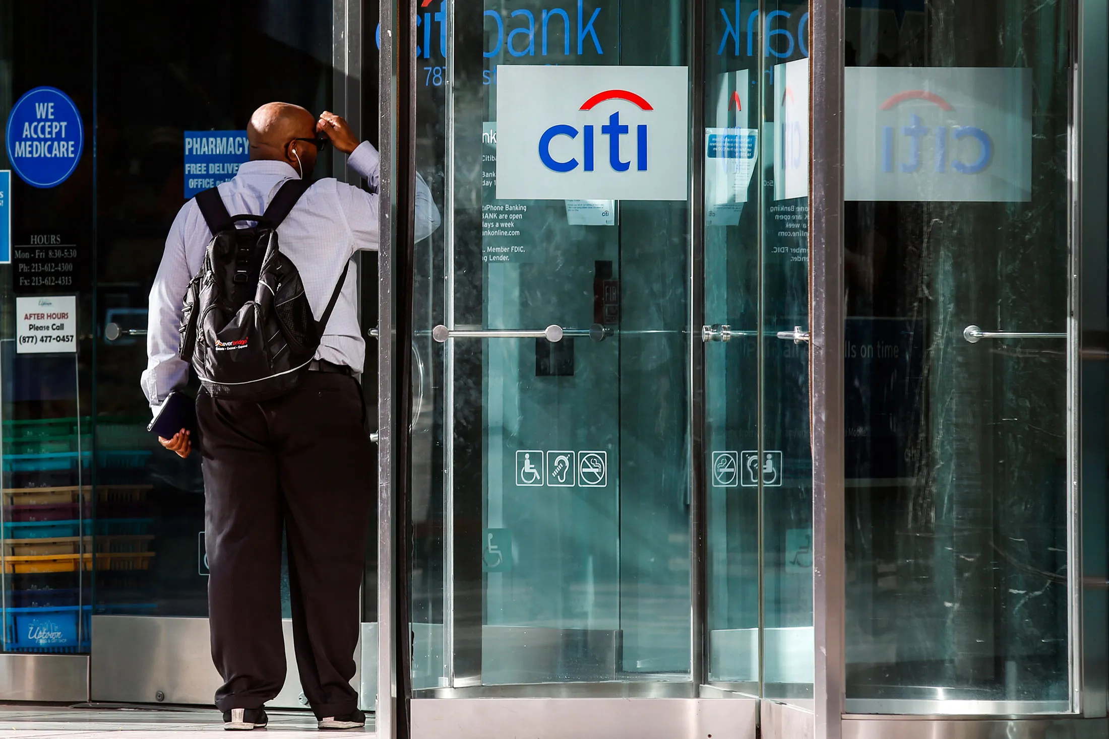 A Citigroup Inc. Bank Branch Ahead Of Earnings Figures