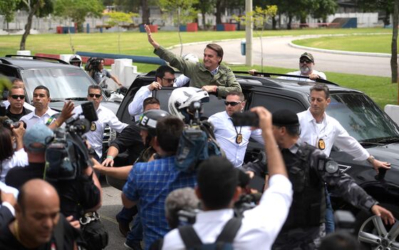 Brazil Far-Right Candidate Takes Strong Lead in Vote Tally