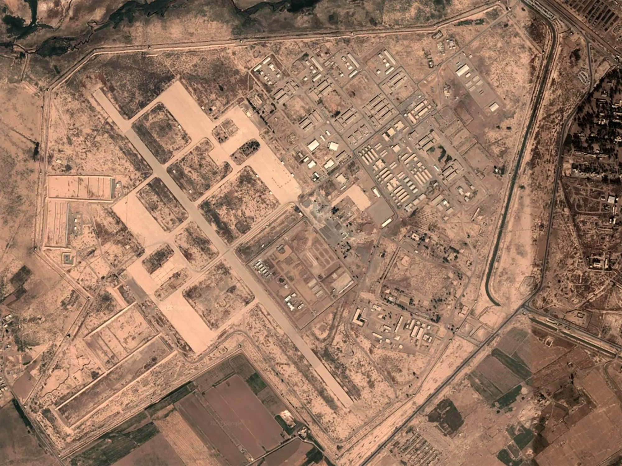 The K1 Air Base, Iraq.