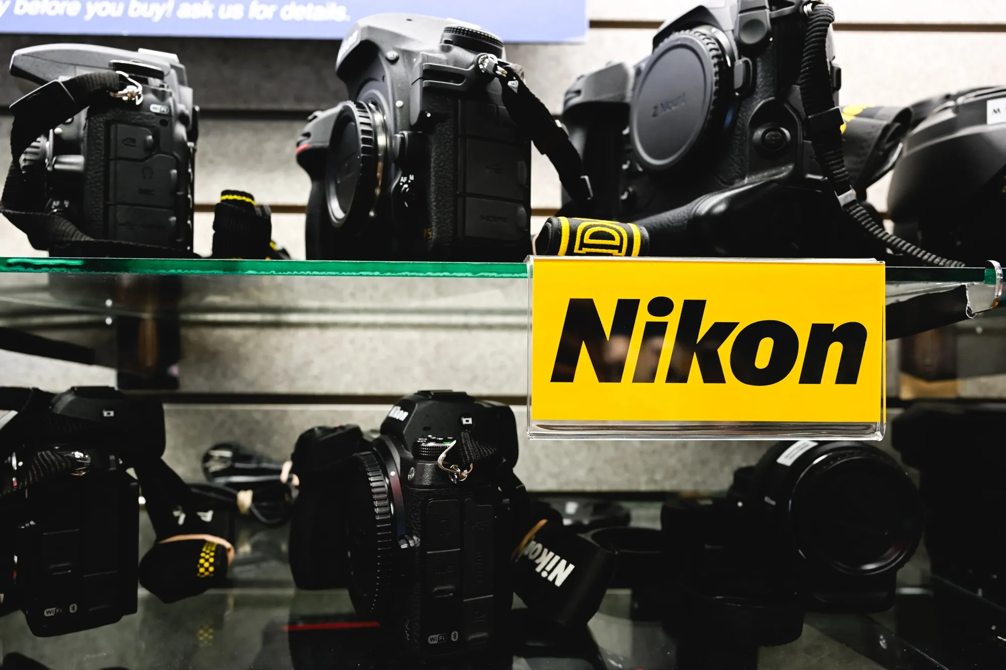 Nikon cameras for sale.