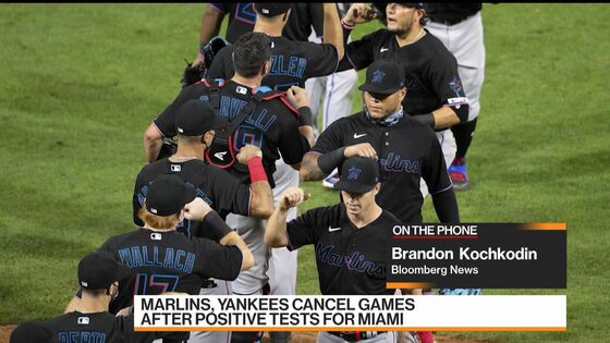 Marlins, Yankees Cancel Games After Positive Tests for Miami