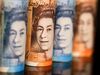 The image of Queen Elizabeth II on British 10 and five pound banknotes